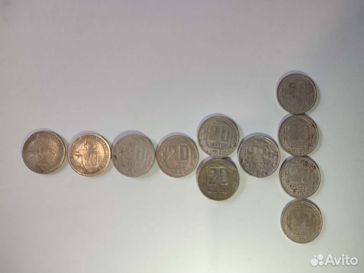 Монета СССР 20 копеек