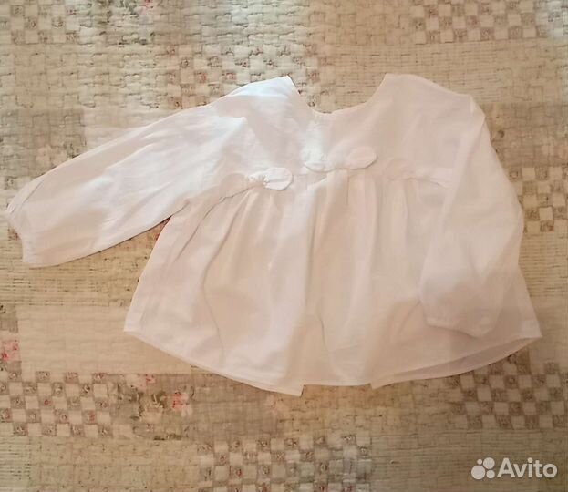 Рубашка Zara Baby оригинал для девочки 98