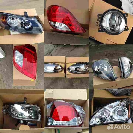 Almera Фонарь задний внутренний правый (Китай)