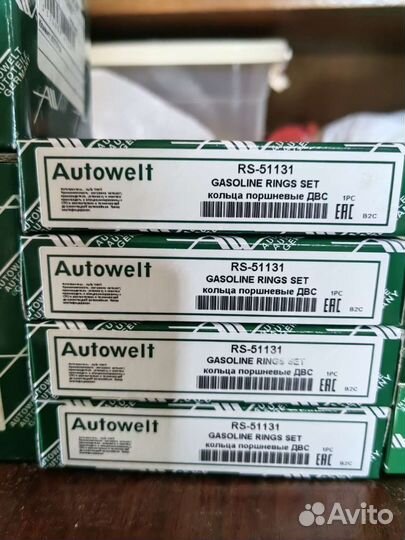 Поршни с кольцами на VAG 2.0 tfsi cawa