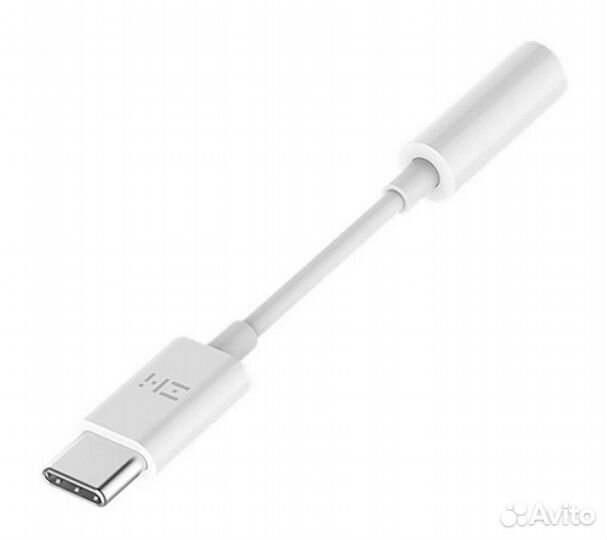 Адаптер ZMI USB-C/Jack 3.5mm (AL71A) белый