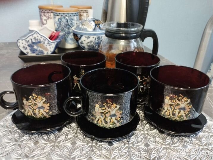 Чайный набор новый 1992г.в