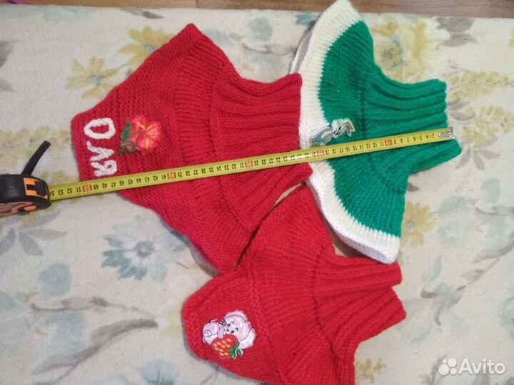 Манишка чистошерстяная