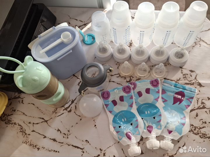Бутылочки для кормления avent
