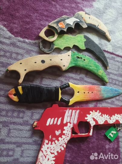 Деревянное оружие из игры Standoff 2