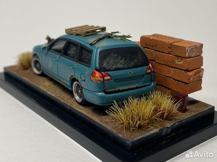 Takara tomy nissan wingroad диорама