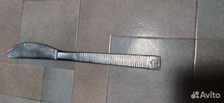 Приборы столовые, икорница металл