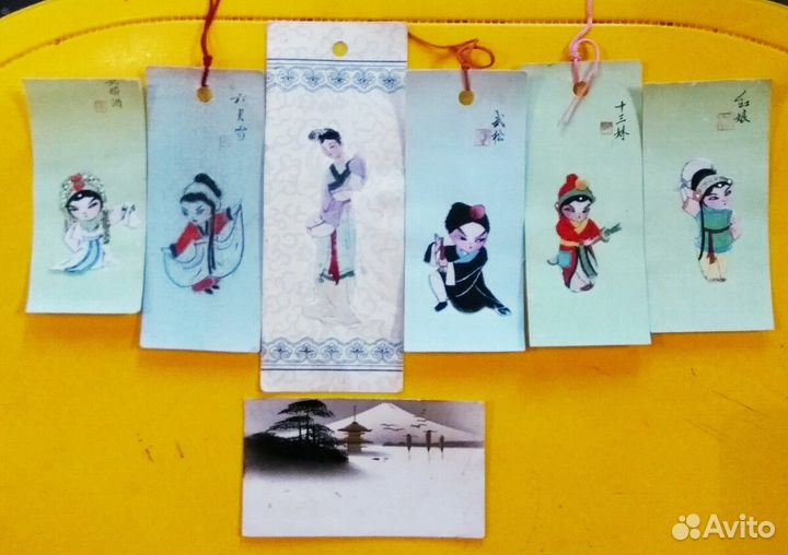 Закладки Открытки Япония Китай Азия Греция Раритет