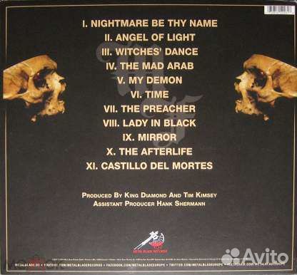 Mercyful Fate – Time - 1994 RE EU 2016 LP