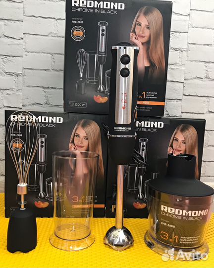 Мощный блендер Redmond 1200Вт.Новый