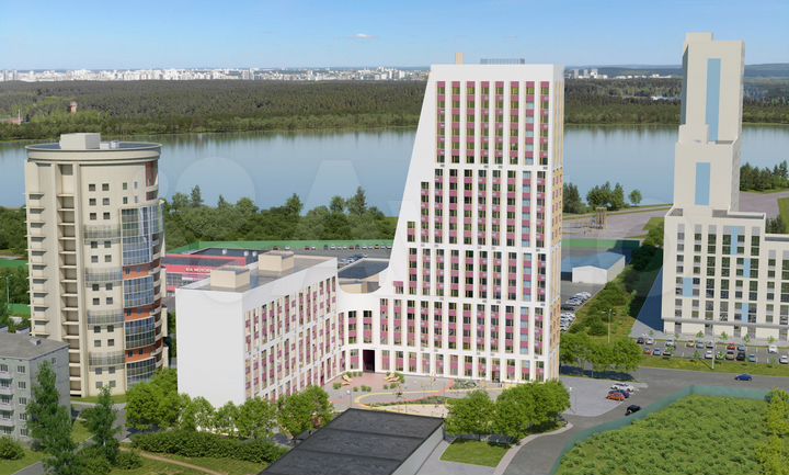 2-к. квартира, 48,7 м², 2/23 эт.