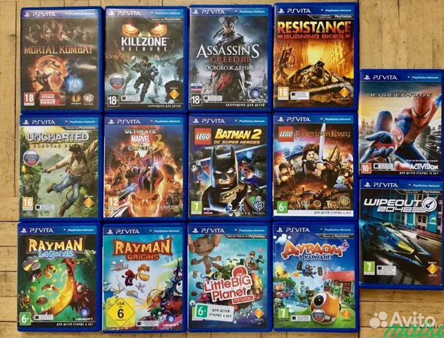 Игры Sony ps vita, прошить ps vita