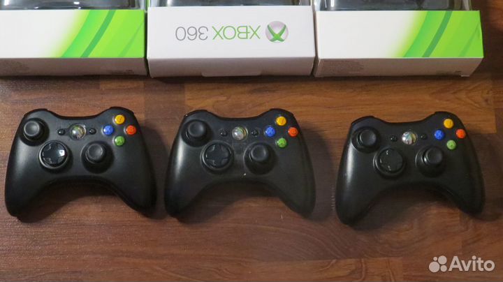 Джойстики для Х-BOX 360 Беспроводные / Проводные