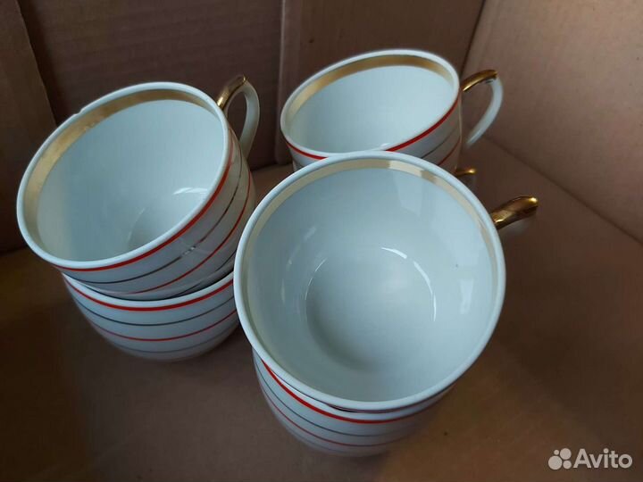 Набор чайной посуды Дмитровский фарфоровый завод