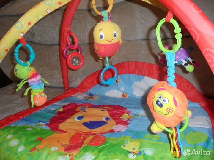 Развивающий коврик bright starts