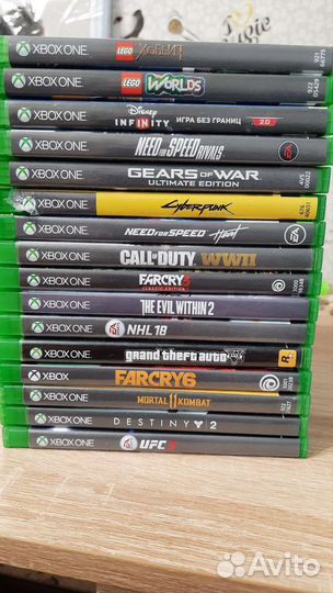 Xbox One s 1tb с играми