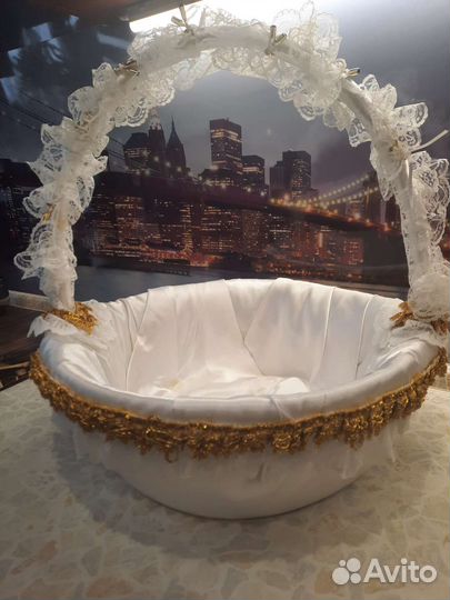 Корзинка свадебная