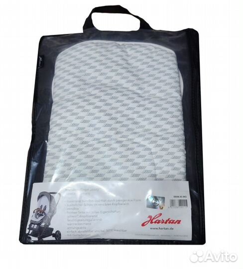 Матрасик Hartan на спинку прогулочной коляски