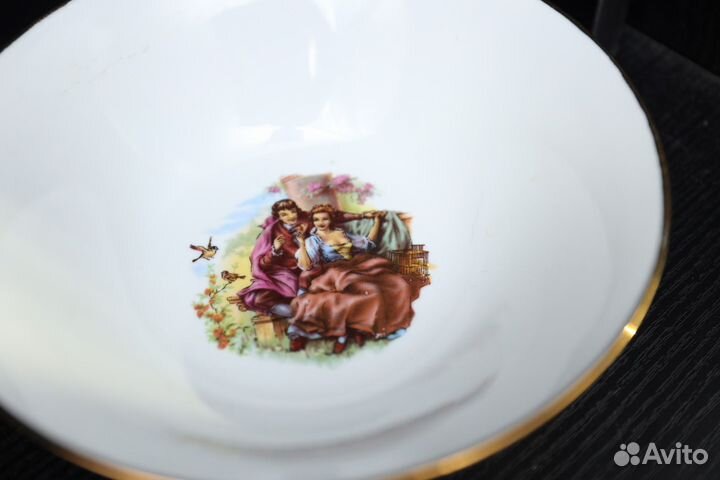 Тарелка фарфоровая СССР