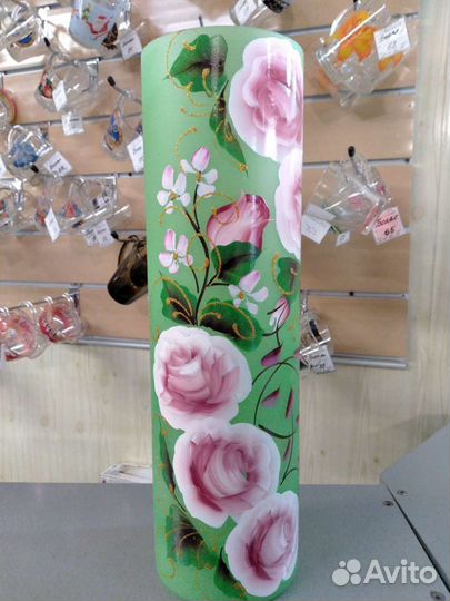 Ваза большая цилиндр