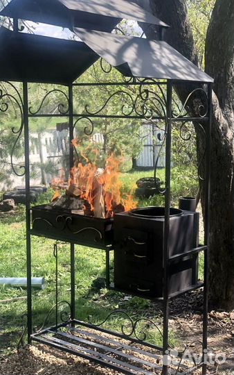 Мангал из стали