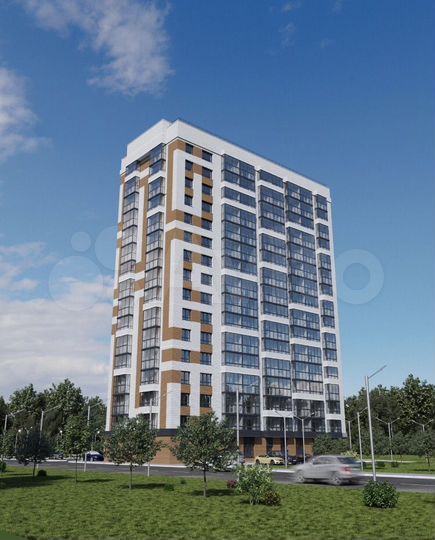 3-к. квартира, 49,1 м², 9/16 эт.