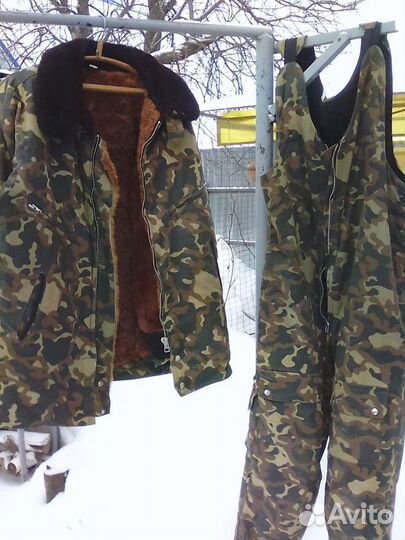 Лётный зимний меховой комплект ввс 54-56/4-5