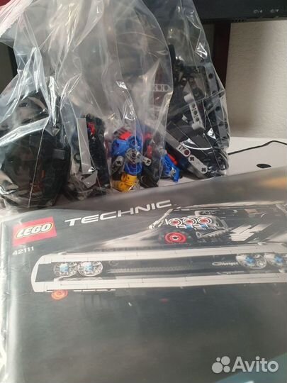 Lego Technic 42111 dodge charger доминика торетто