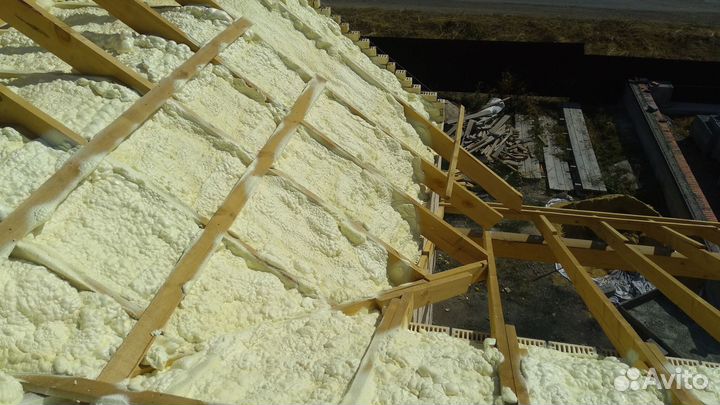 Утеплитель ППУ от 100м2