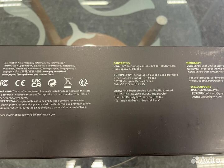 PNY GeForce RTX 3080 10 гб (VCG308010ltfxppb)