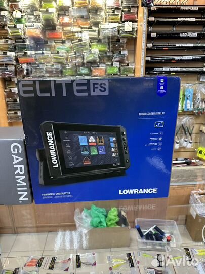 Эхолот/картплоттер lowrance elite FS 9