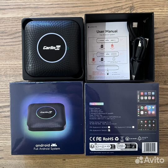 Carlinkit TBox Plus Ambient 8/128 gb EU