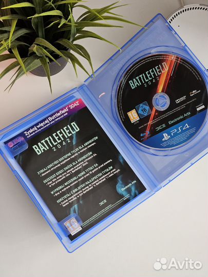 Диск с игрой Battlefield 2042 PS4