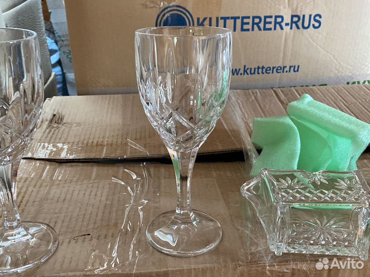 Хрустальные бокалы