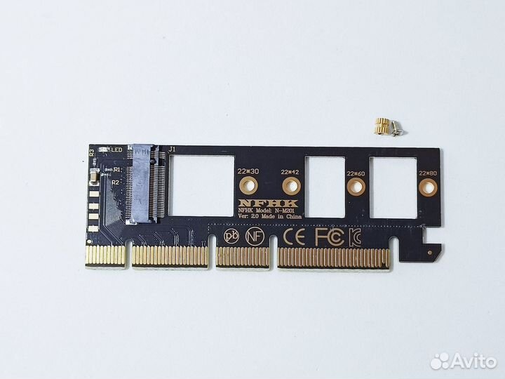 Адаптер SSD M.2 NVMe PCI-E