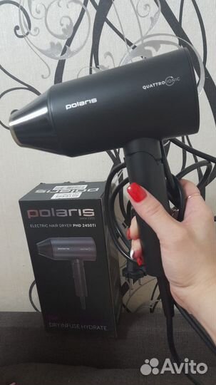 Фен для сушки волос новый