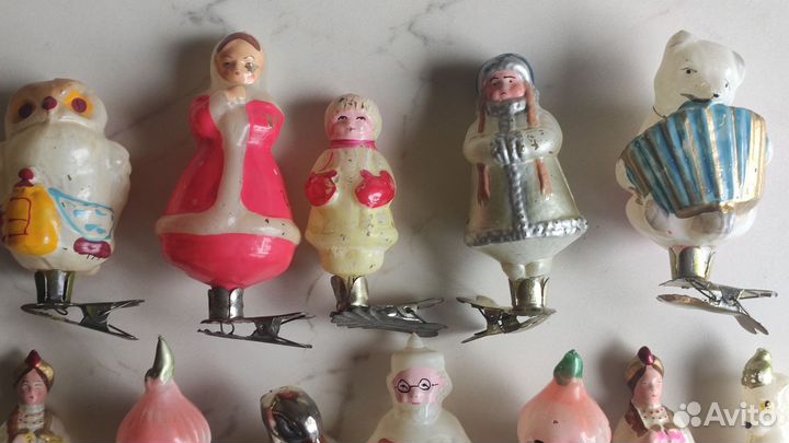 Елочные игрушки СССР