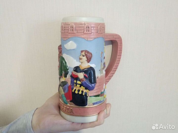 Колекционная кружка пивная керамика германия