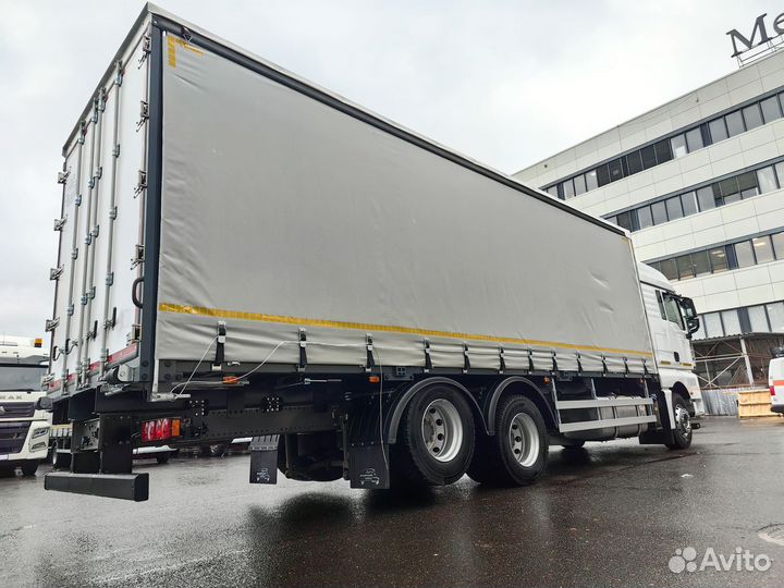 Тентованный грузовик Автомеханический завод на SITRAK C7H, 2024