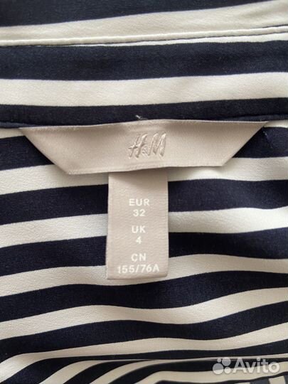 Рубашка для девочки H&M 155см
