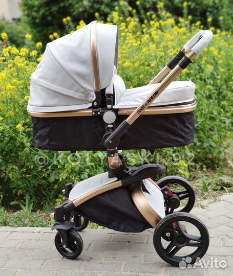 Коляска Aulon Max 360' (2в1, 3в1) Grey