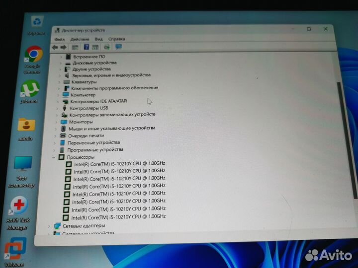 Планшет Windows 11, i5, озу 8, SSD 512