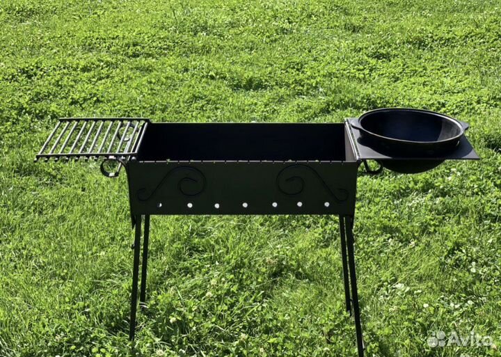 Мангал 4мм + решетка BBQ
