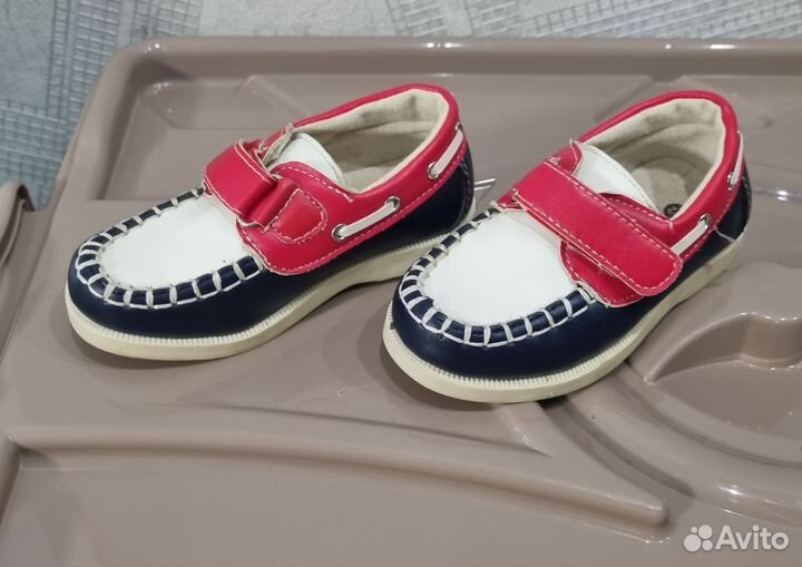 Мокасины для мальчика 22