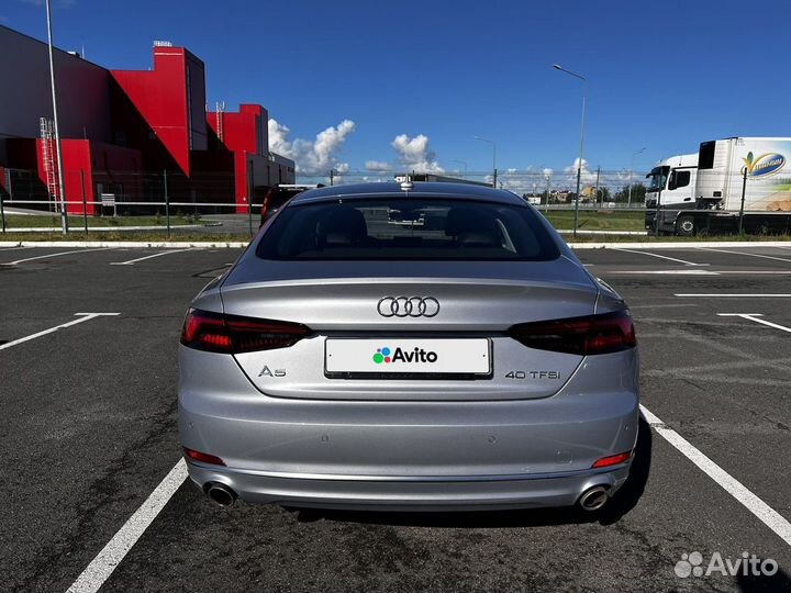 Audi A5 2.0 AMT, 2019, 132 000 км