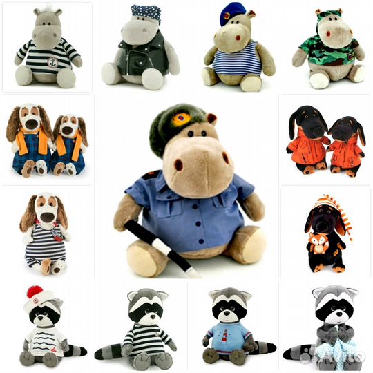 Игрушки от бренда budi basa, Orange, Bearington и