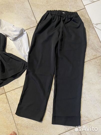 Костюм школьный для девочки черный 140