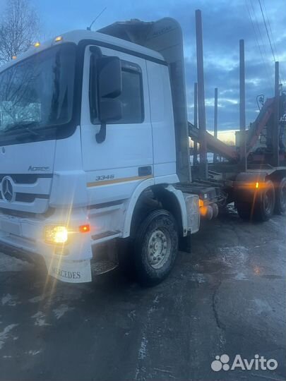 Mercedes-Benz Actros 3346 с КМУ, 2011