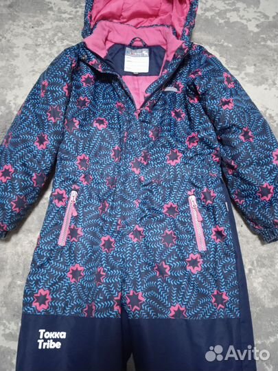 Зимний комбинезон для девочки tokka tribe 122