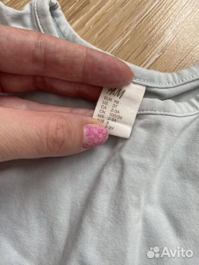 Платье h&m на девочку 98